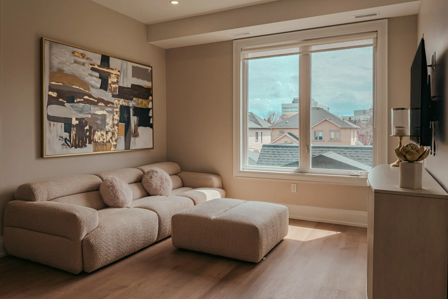 Warm Cozy Living Room